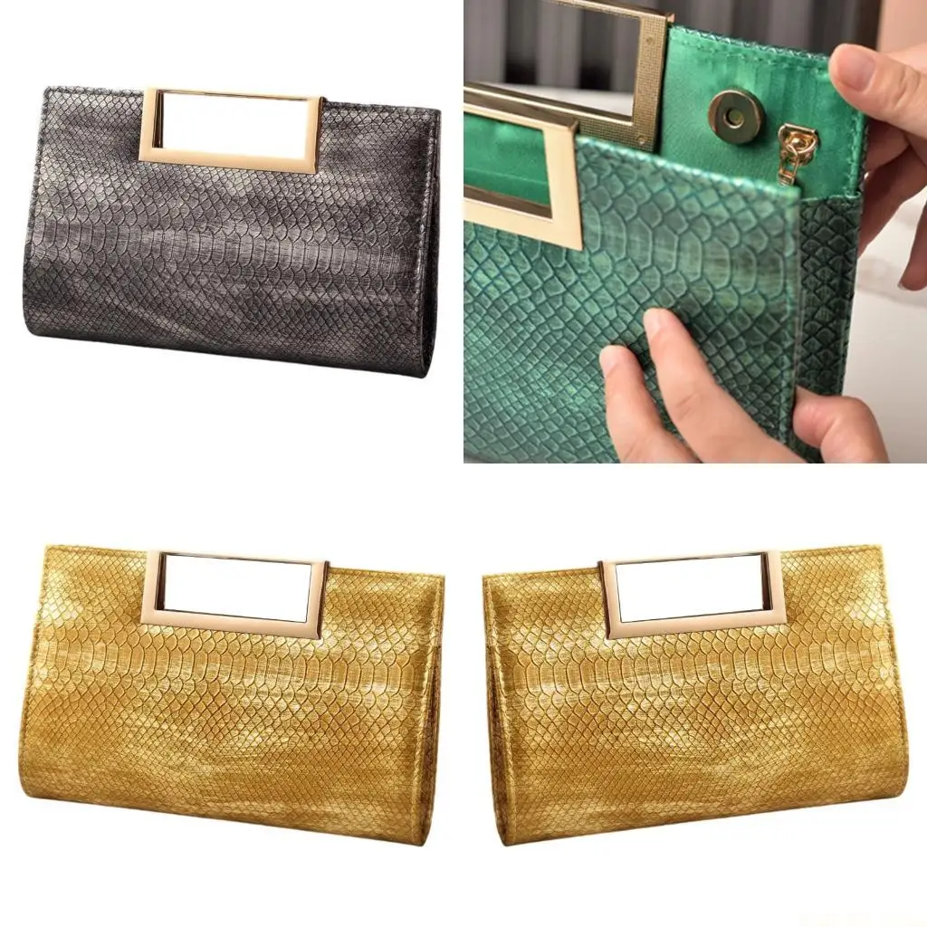 

X90D Women Elegant Shoulder Bag Envelope Evening Bag Chain Strap Evening Handbag Purse for Party for Weddings