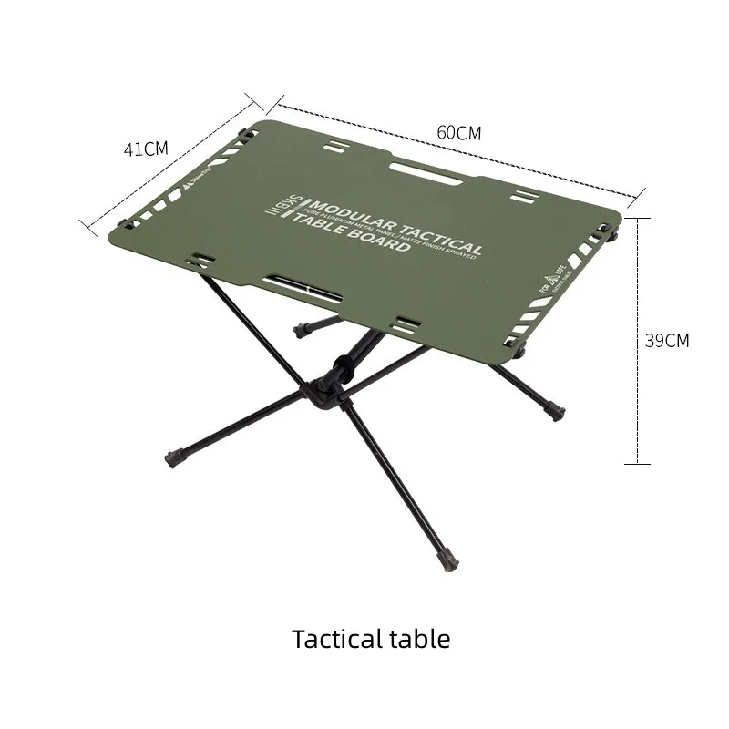 Camping Tactical Table Lightweight Aluminum Alloy Table Portable BBQ Picnic Dinner Desk Travel Equipment Outdoor Folding Table