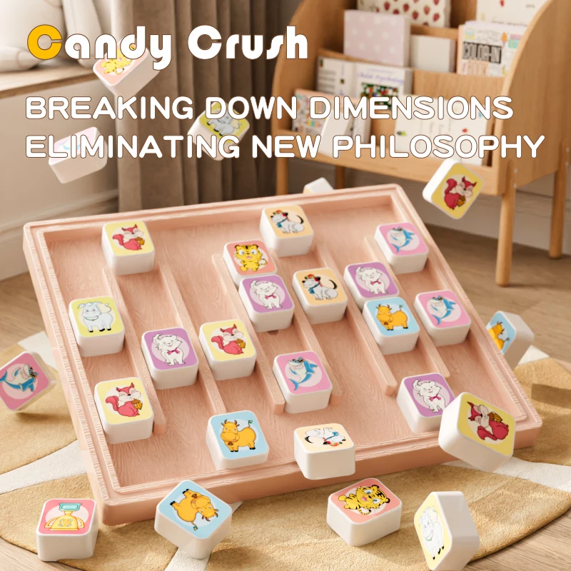 Nouveau labyrinthe jouets éducatifs animaux mignons couleur correspondant Montessori jeux de société puzzle interactif pensée logique jouets de noël