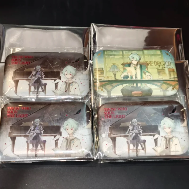 Genuine Genshin Impact Those Who Shun The Light Series Badge Blind Box The Doctor Il Dottore Zandik Regrator Pantalone Toy Gift - view 4