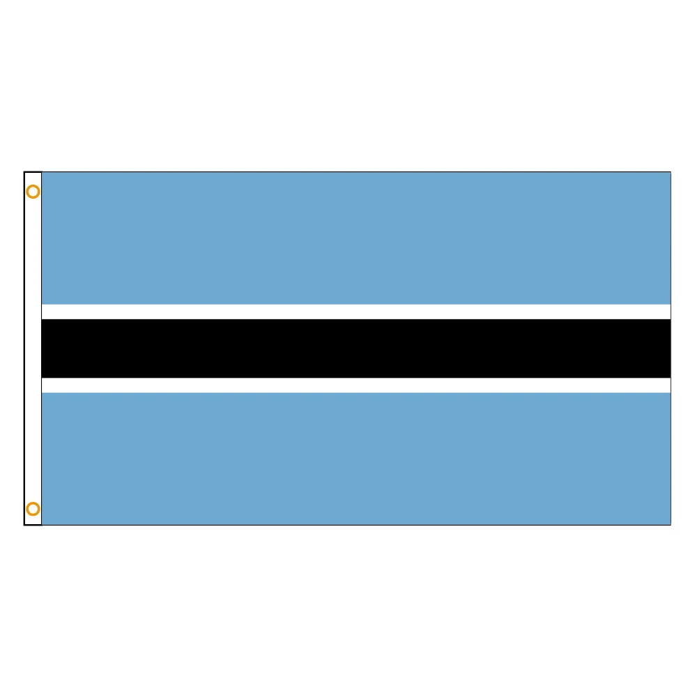 60x90cm 90x150 Botswana Flag Banner Tapestry