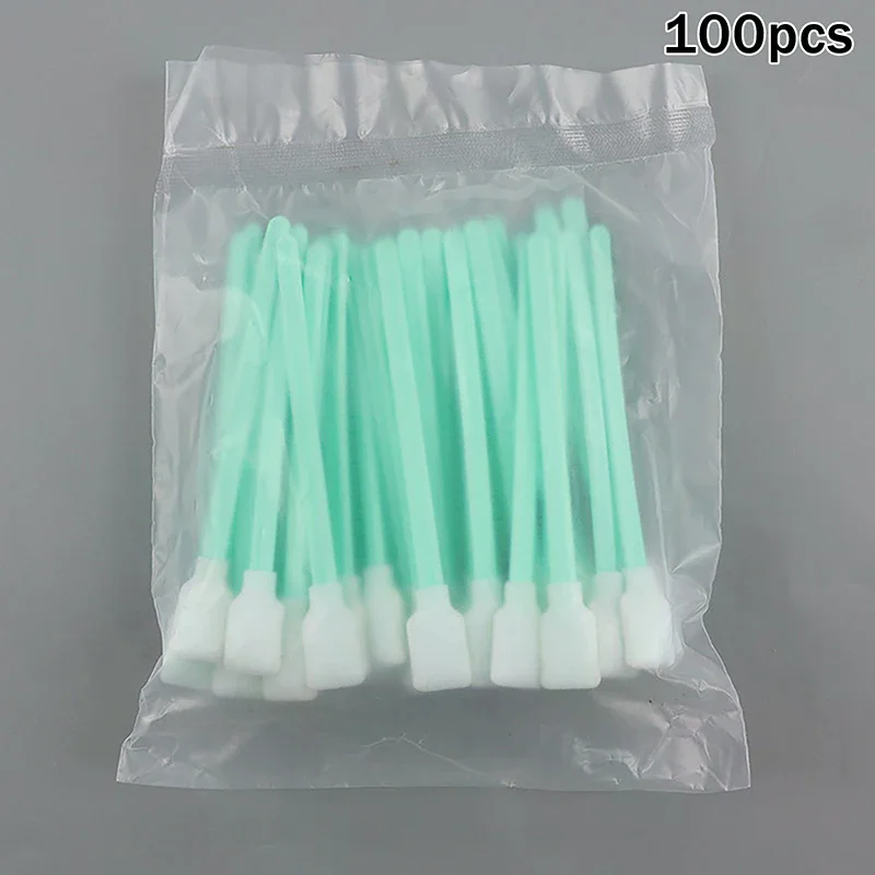 50PCS Cleaning Tool Printhead Print Head Clean Wide Dustfree Sponge For All InkJet UV Solvent Printer Cleaning Tool