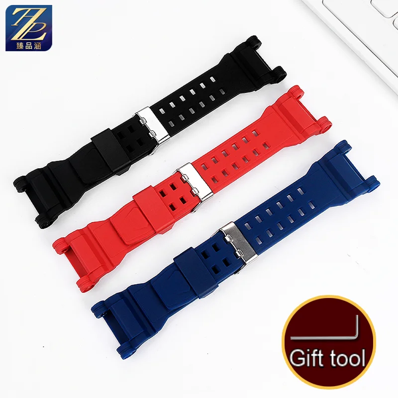 The new watch strap for Casio Spacecraft Astronaut G-SHOCK series GR-B200 sports resin silicone watch strap accessories for men