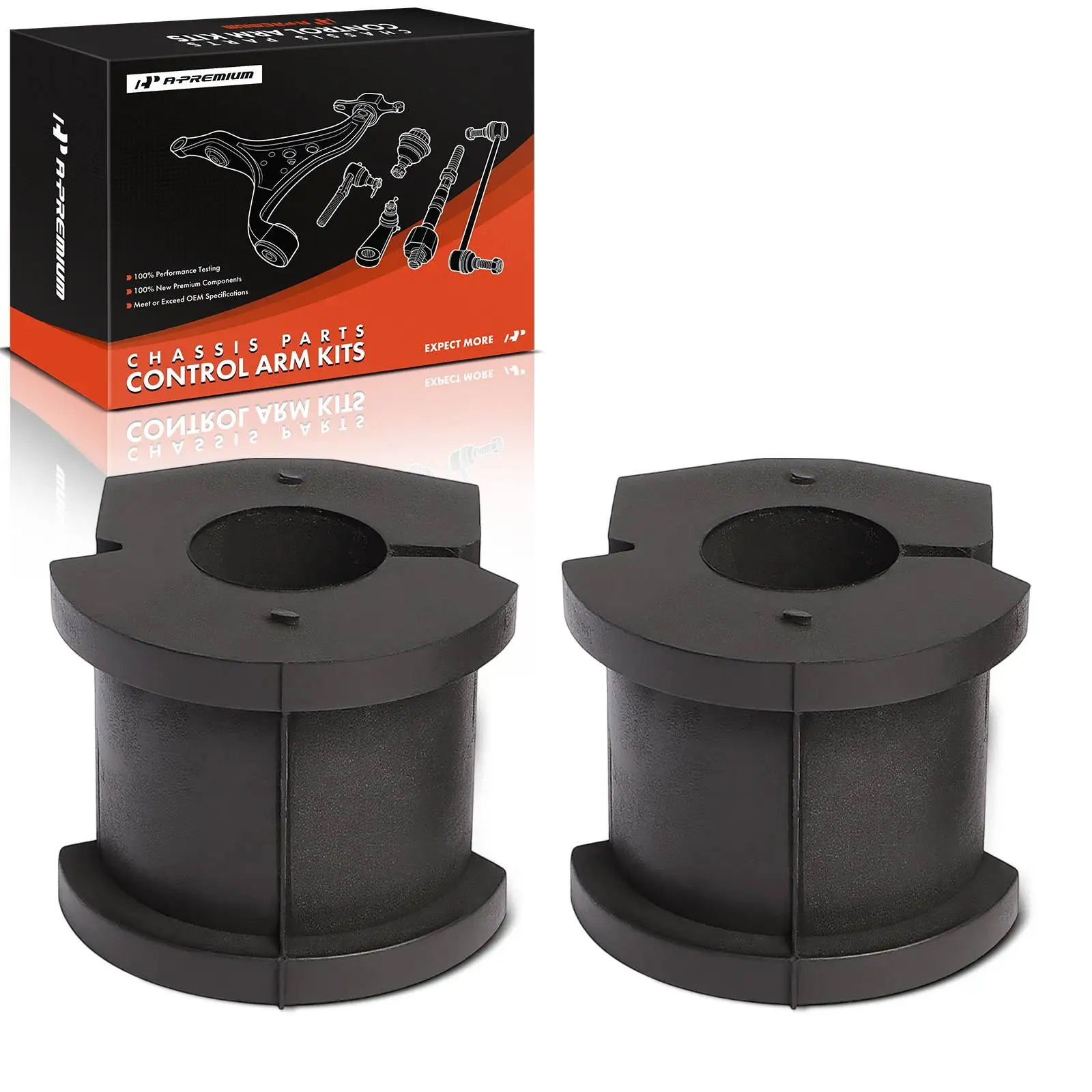 A-Premium 2x Rear to Frame Sway Bar Bushing Kit with 18mm Bar for Chevrolet Impala 2006 2007 2008 2009 2010 2011 Buick LaCrosse 2005 2006 2007 2008 2009