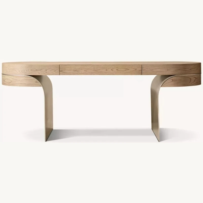 

American solid wood drawer desk