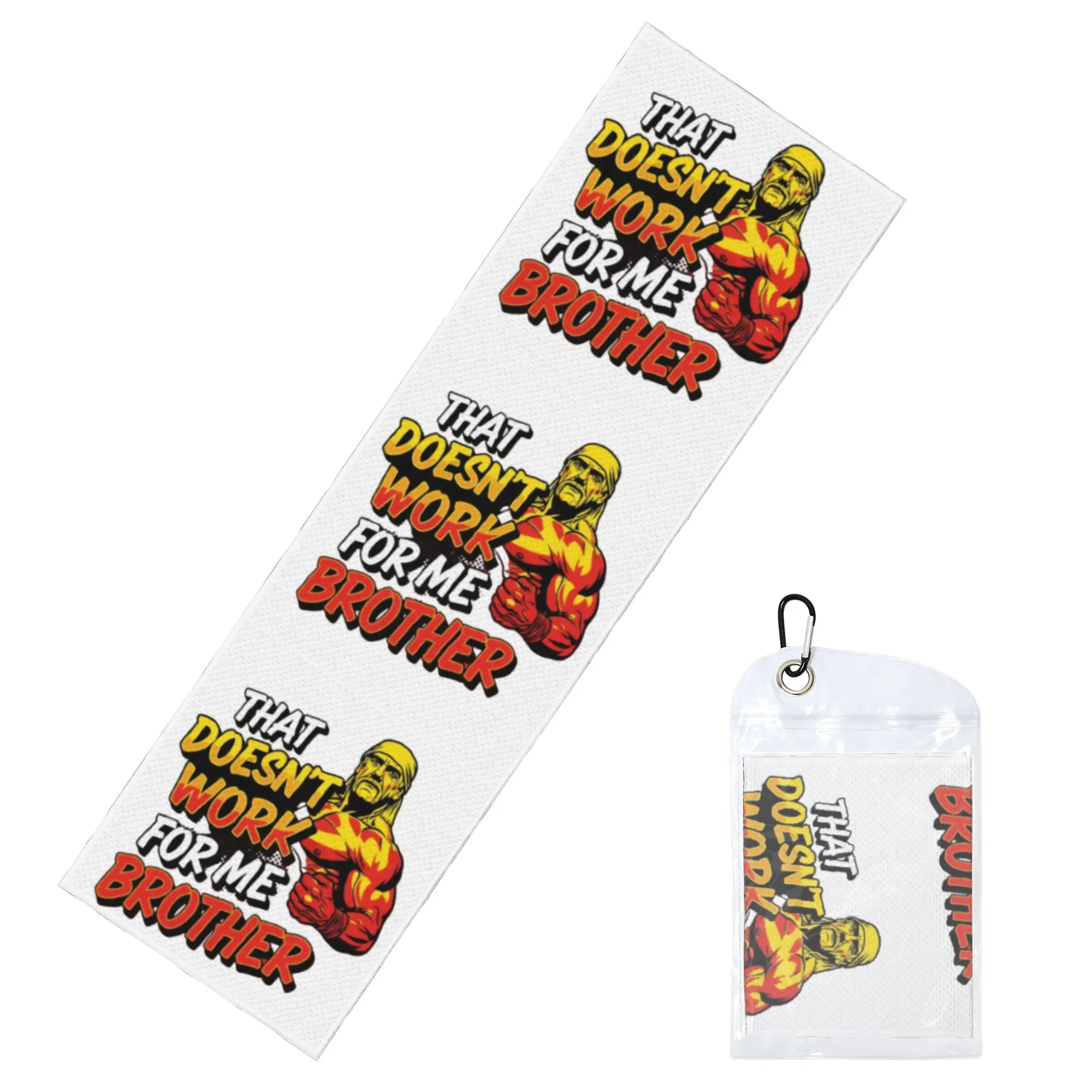 American Pro Wrestling Hulk Hogan Cold Exercise Towel  Yoga And Fitness Running Activities Travelling Swimming Camping Towels