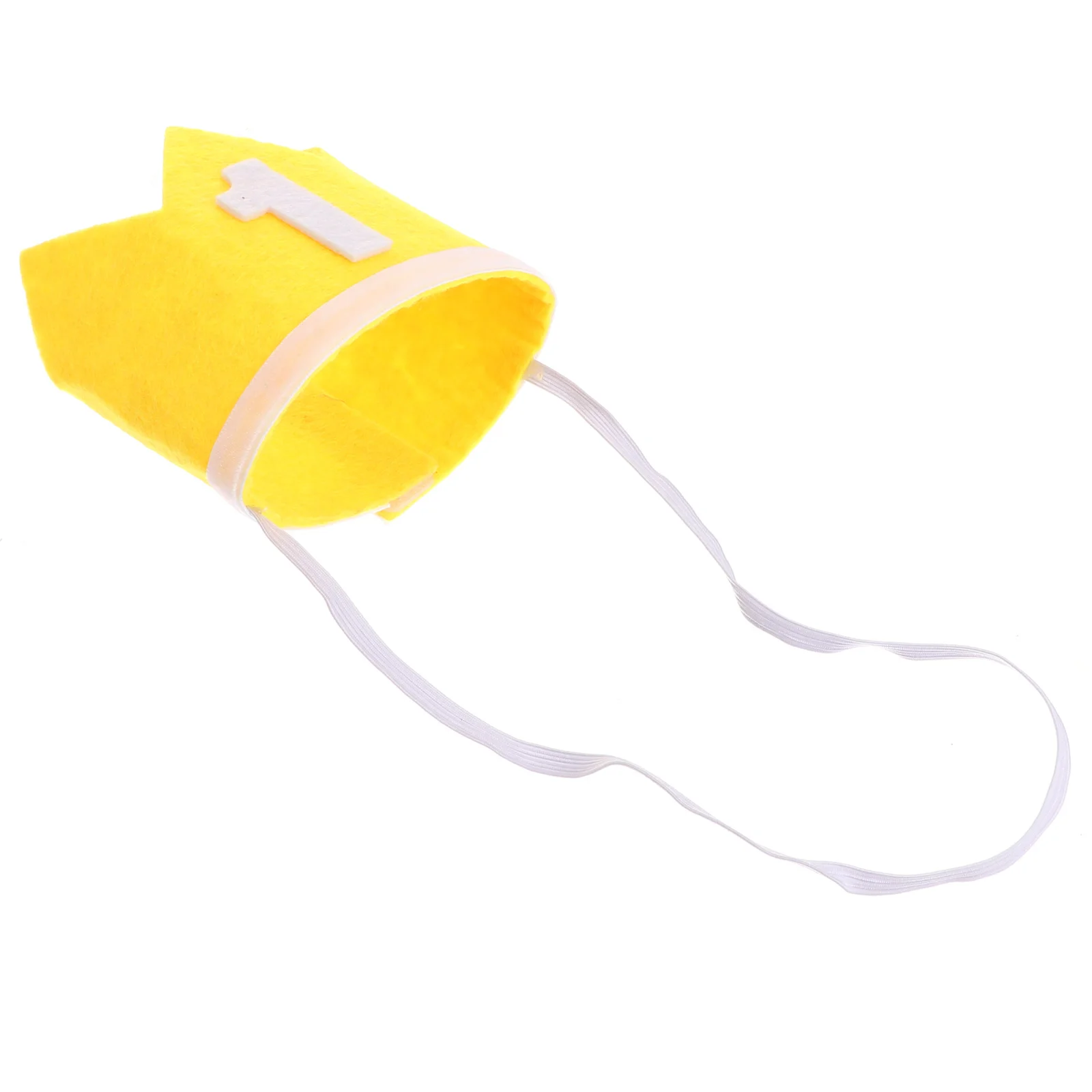 1 قطعة قبعة عيد ميلاد الاطفال البرتقال القماش تاج تصميم غطاء الرأس حفلة للاحتفال بعيد ميلاد زي ملحق صور الدعامة ديكور