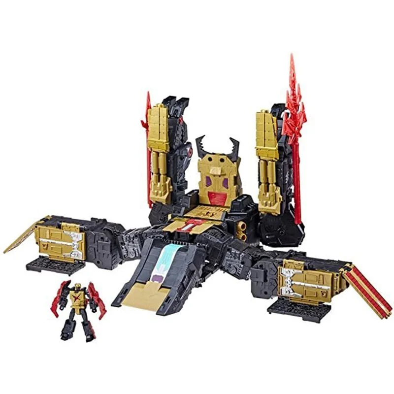 Hasbro Transformers Legacy Black Zarak Generations Selects 40Cm Titan Class Oryginalna figurka akcji Model Kolekcja zabawek na prezent