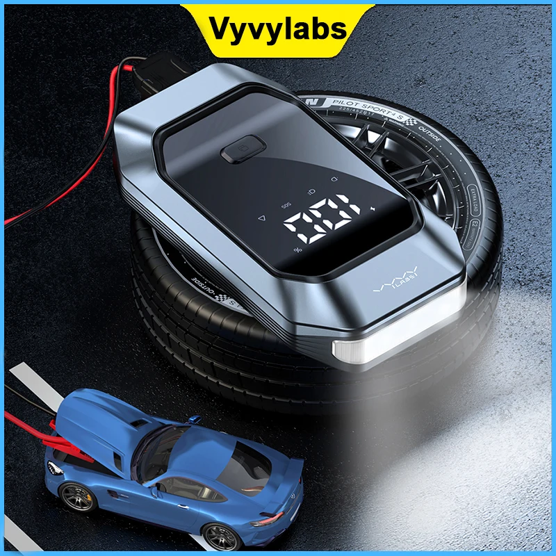 

VyVylabs energy stack emergency start-up power supply 12000mAh peak current 1000A 29.6 Wh car start-up device starter