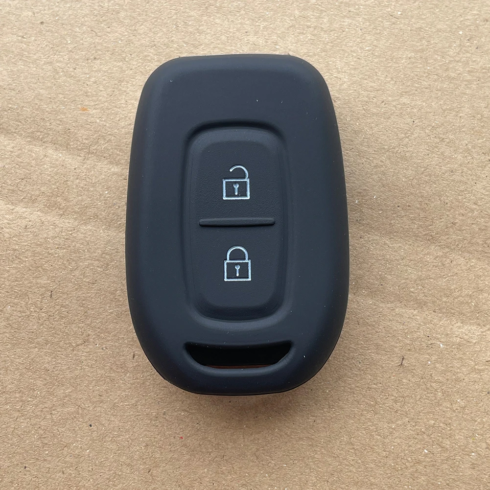 Silicone Car Key Cover FOB Case For Renault Duster dacia Scenic Master Megane Logan Clio Captur Keyless Rubber Protector