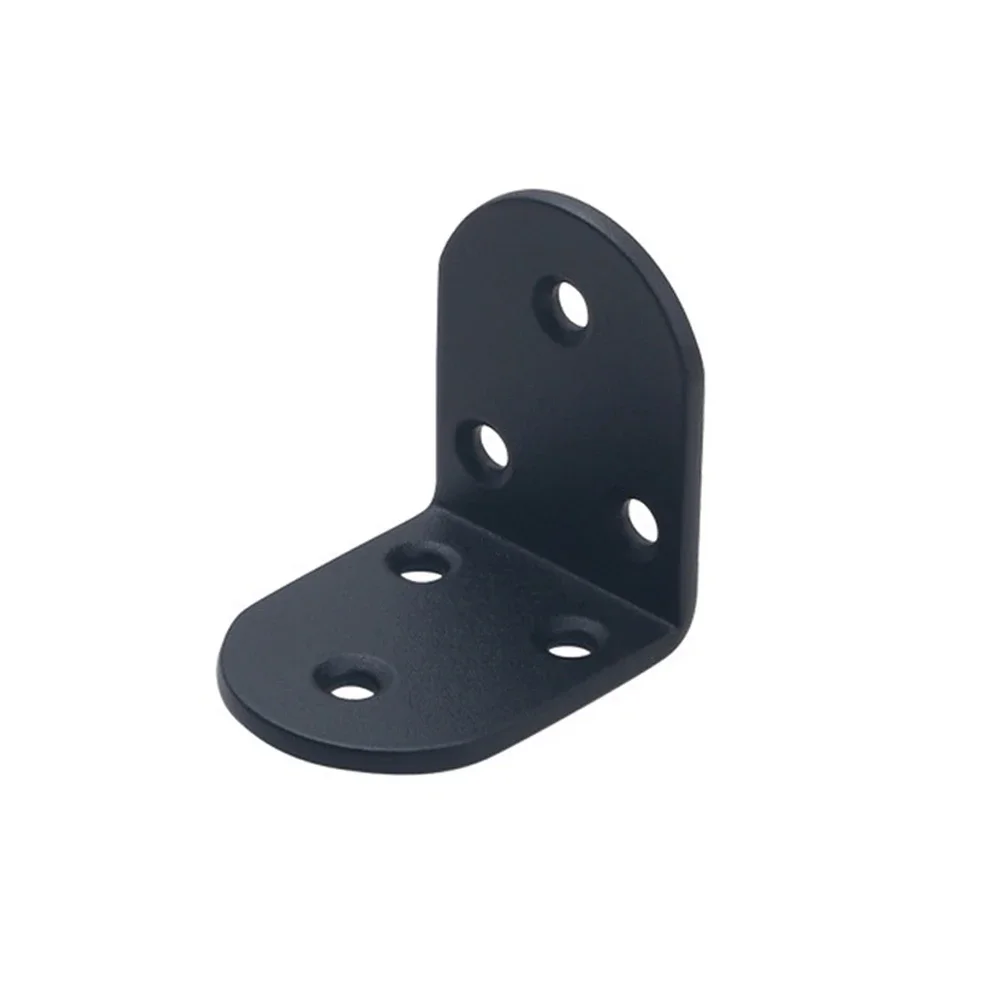 Brand New Home Angle Brackets Corner Brackets Furniture Hardware Heavy Duty Iron Anti-rust Curved Beds Cabinets