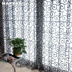 NAPEARL 1 Piece Fashion Curtain Window Screening Finished Product Quality Fabrics for Balcony Kitchen Decoration