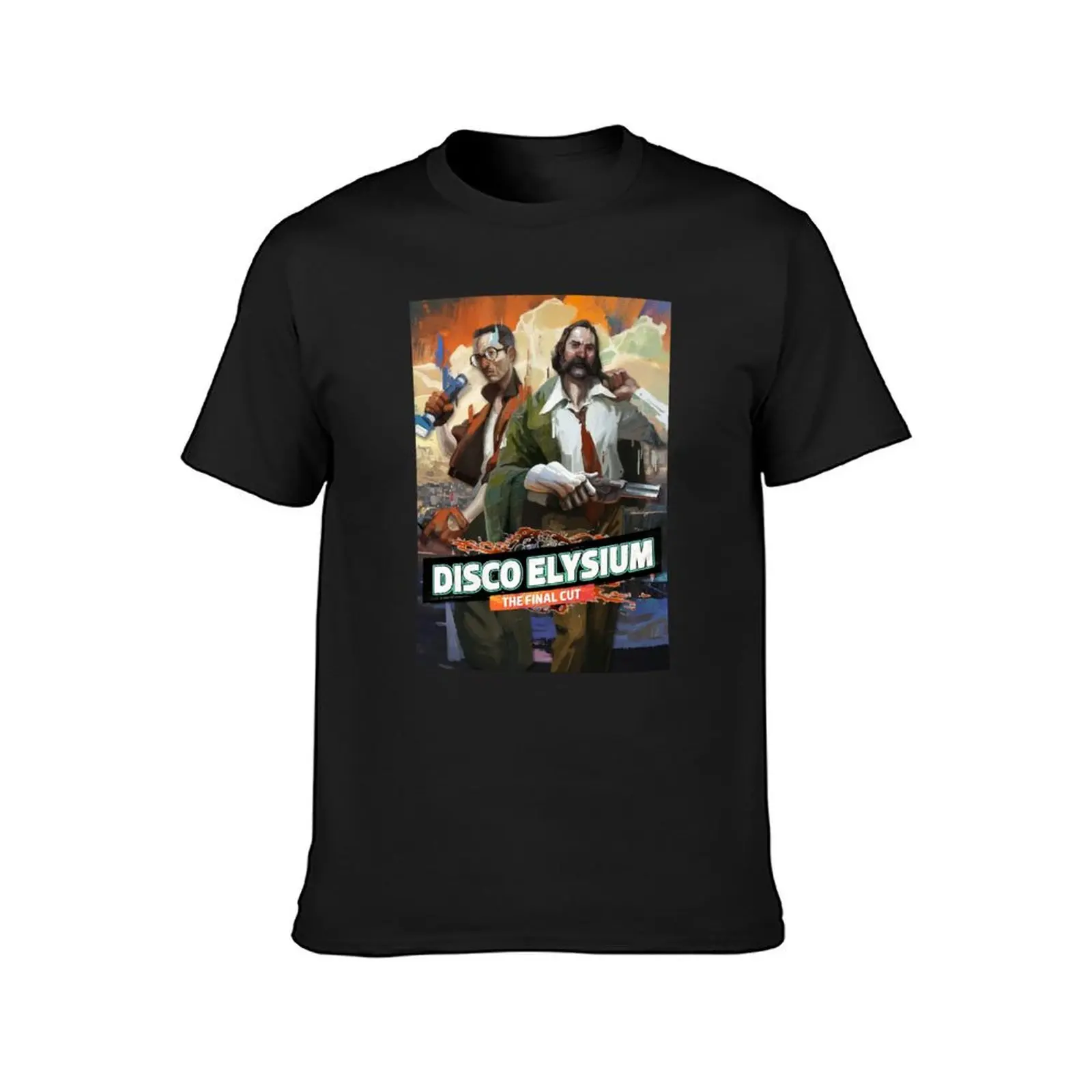 Disco Elysium - The Final Cut T-Shirt sublime anime clothes vintage funnys men clothings