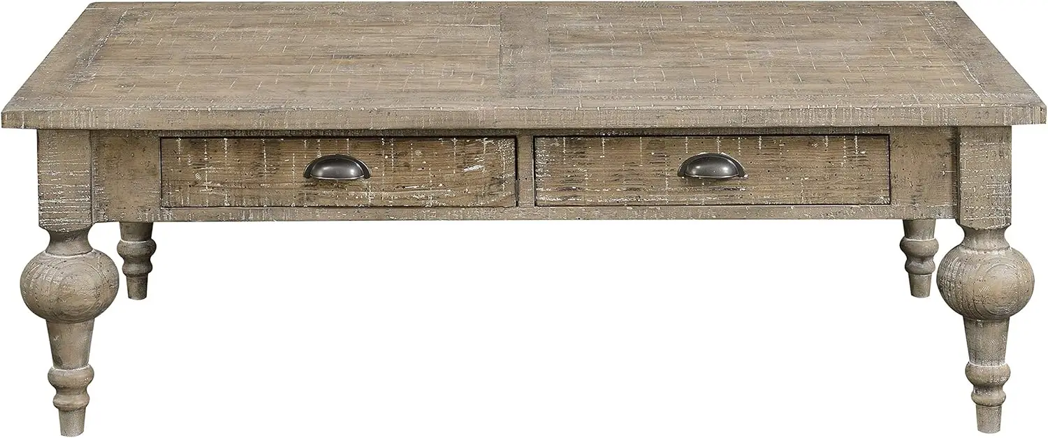 Haynes Coffee Table, 52 Inch, Gray