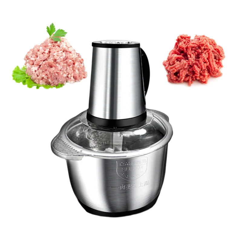 가정용 및 주방용 환상적인 용품 탁상용 스테인레스 스틸 고기 다지기, 전기 산업용 고기 분쇄기, 셀러리 다지기