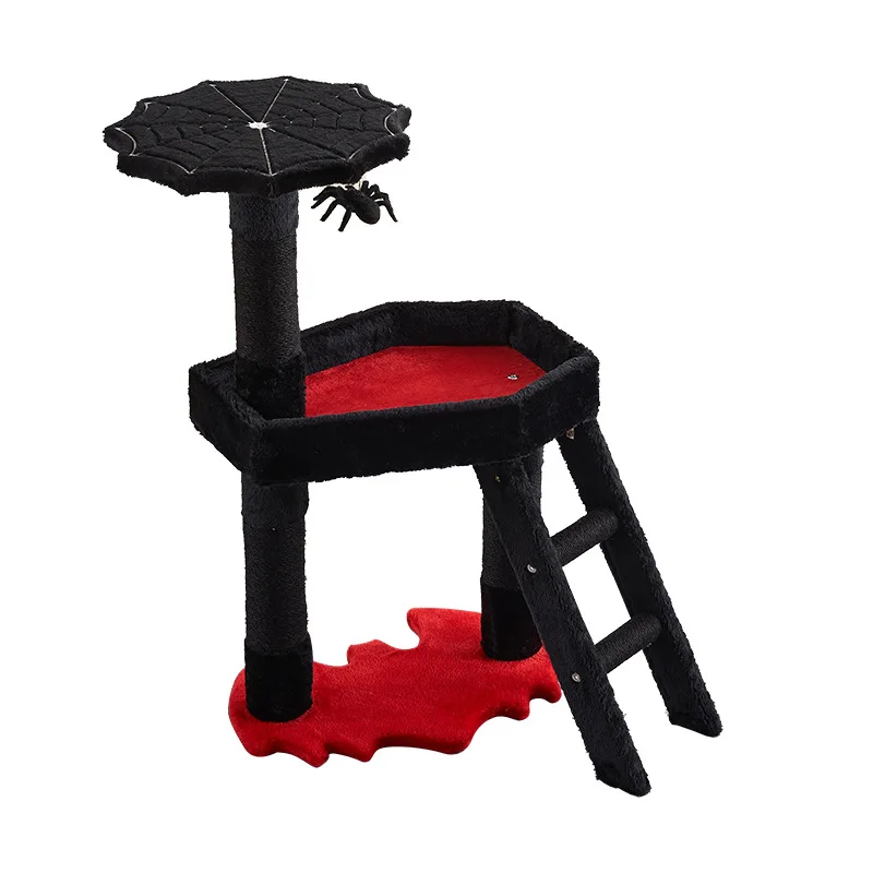 

Pet Cat Rack Gothic Spider Web Cat Rack Cat Grinding Artifact