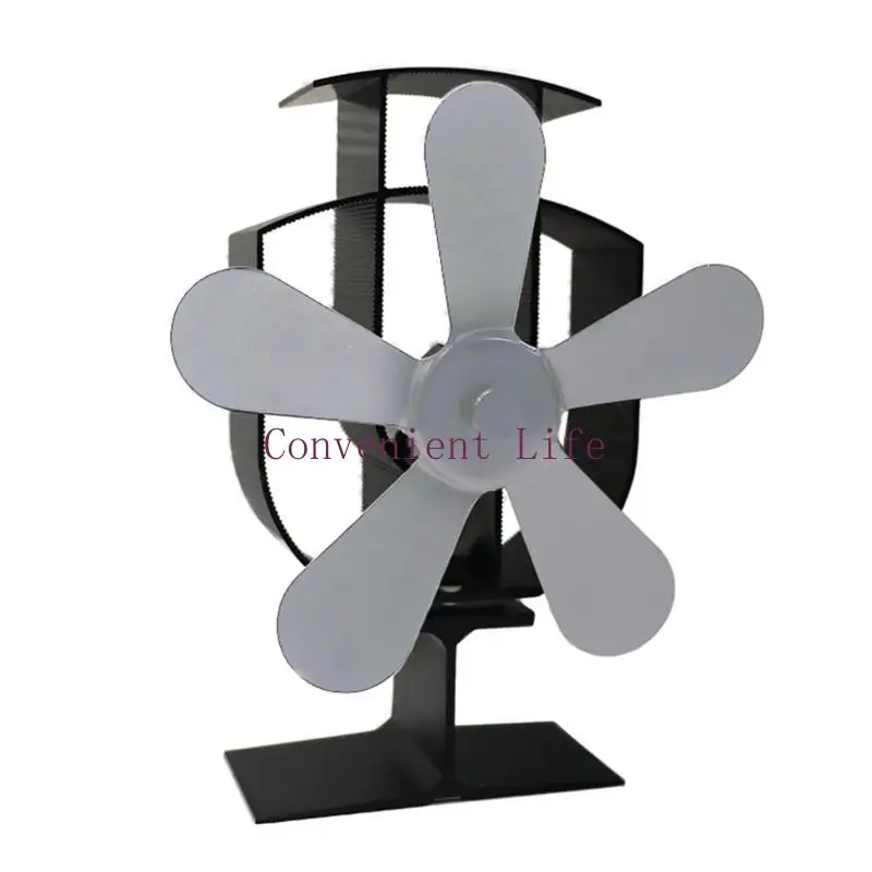 L1EE Kipas Kompor Ramah Lingkungan Cerobong untuk Kayu Log untuk Perapian Pembakar Tenang YL402