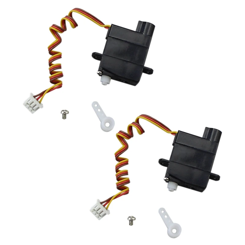 2Pcs V966.011 Servo For Wltoys V966 V911S V977 V988 V930 V931 XK K110 A600 A430 A800 RC Helicopter Parts Accessories