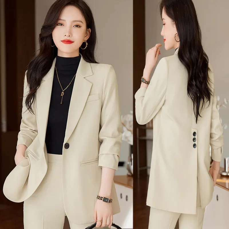 6280 Small Suit Outfit Women\'s Spring and Autumn New Casual Fashion Temperament Small Size Western Style Professional Tailored S