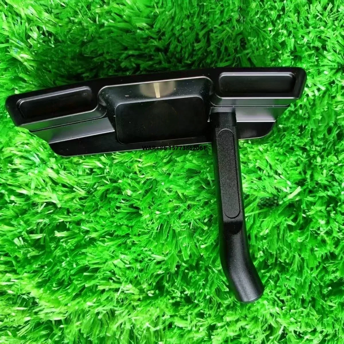 Golf Putter 2.1 2.2 Center Shaft High MOI Face Balanced Matte Black Forgiving Mallet Putters for Men