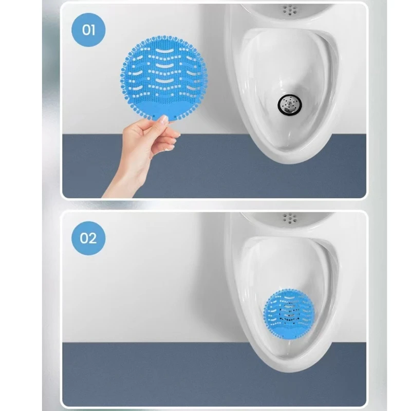 Urinal Screen Deodorizer Antisplash Odor Neutralizers Longlasting Fragrances Deodorant Urine Pool Filtrating Screen Pad