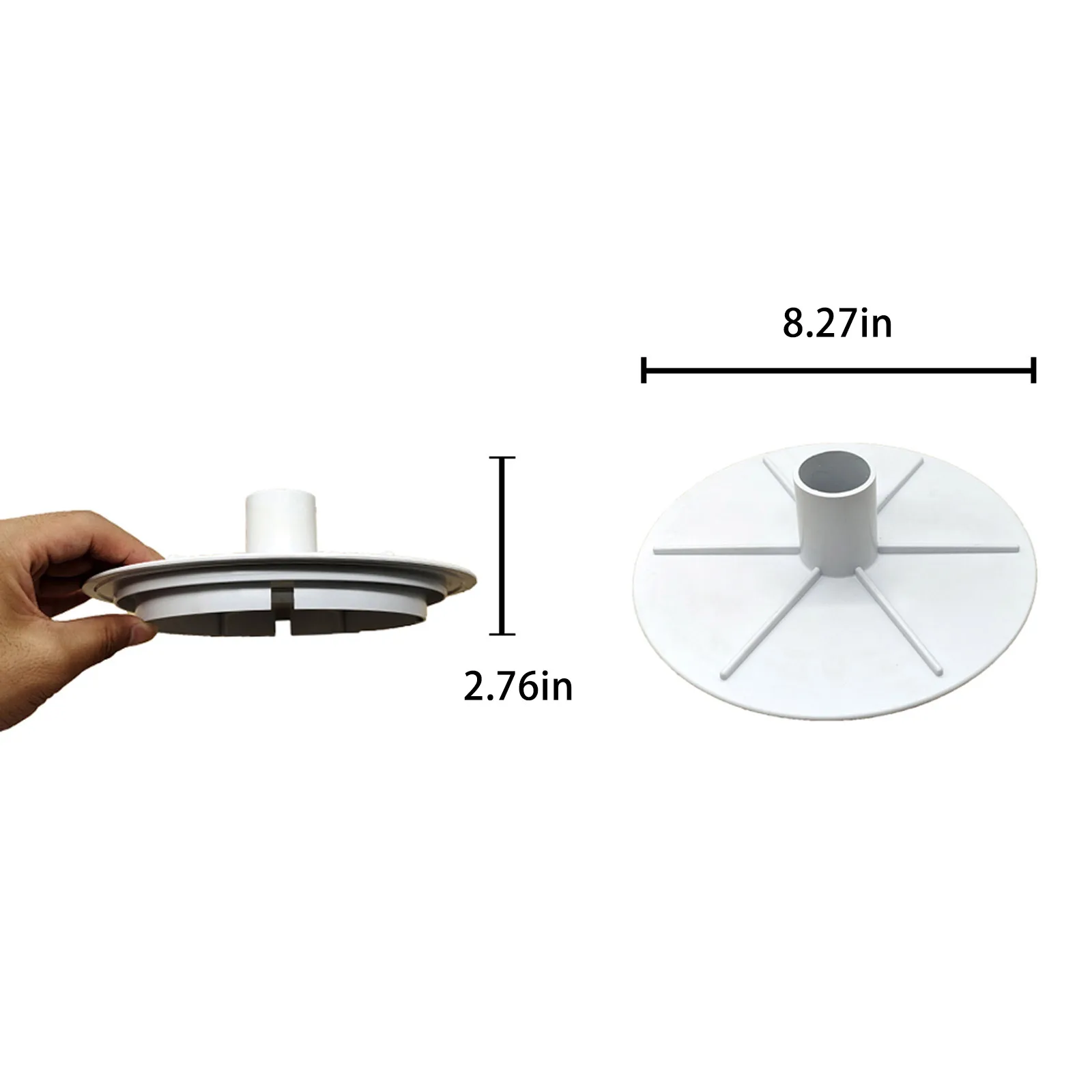 

Pool Accessories Skimmer Vacuum Plate Adapter For Pentair For ADMIRAL S15 & 0 Skimmers Practical And Functional