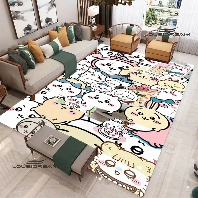 3D Cute C-Chiikawas Printed carpet non-slip carpet Yoga mat area carpets outdoor carpets Photography Props Birthday Gift