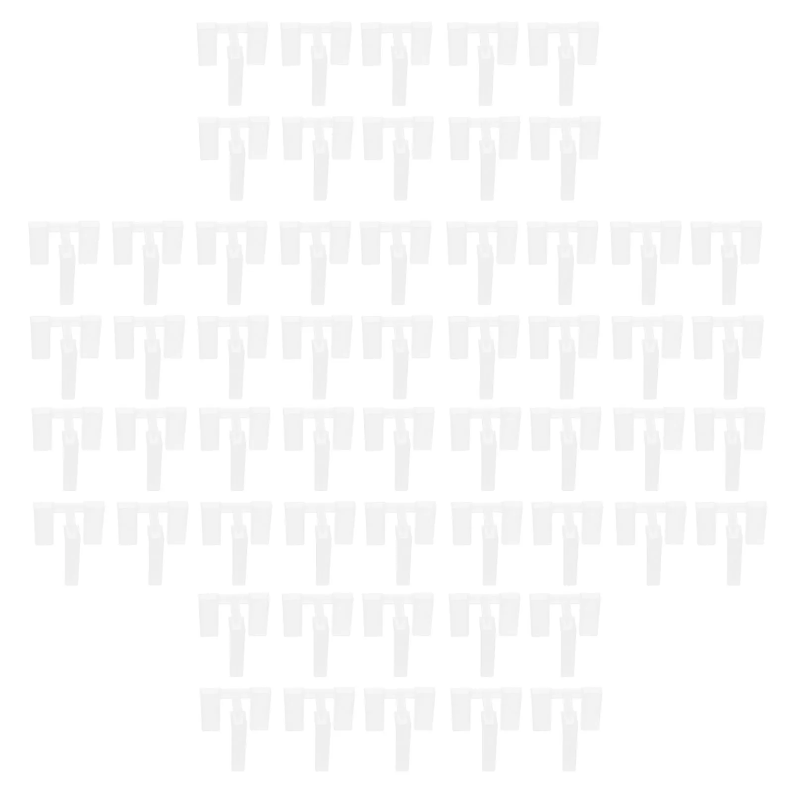 

100 шт. прозрачных защитных колпачков для электрических розеток, пластиковые защитные заглушки для розеток, удобная быстрая установка