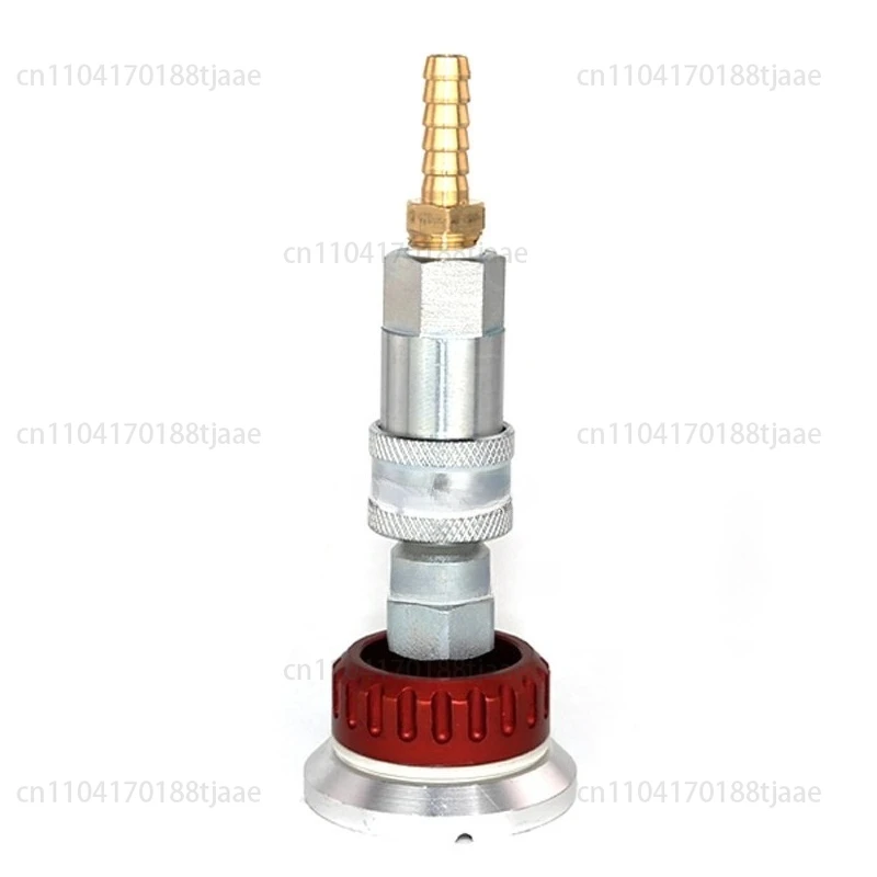 Self Sealing Metal Vacuum Valve Nozzle Reusable Vacuum Bag Connector for Prepreg Vacuum Process Carbon Fiber Resin Infusion