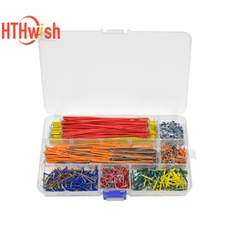 140-840Pcs Preformed Breadboard Jumper Wire Kit 14 Lengths Assorted for Breadboard Prototyping Circuits DIY Electronic Kit