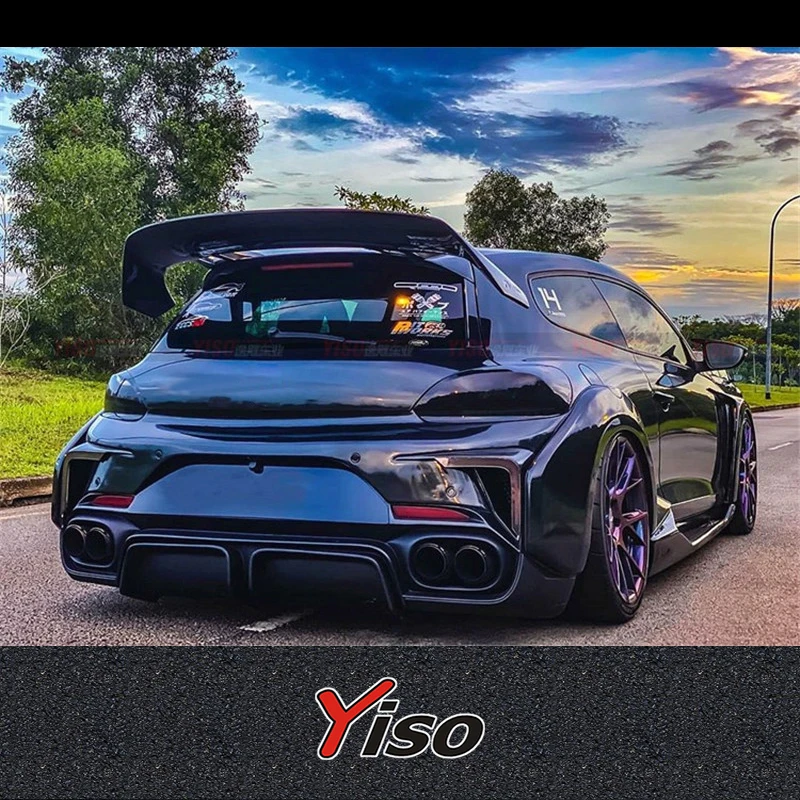

FOR Scirocco ASPEC Modified encirclement SciROCCo modified Carbon fiber wide body encirclement Aerodynamic kit