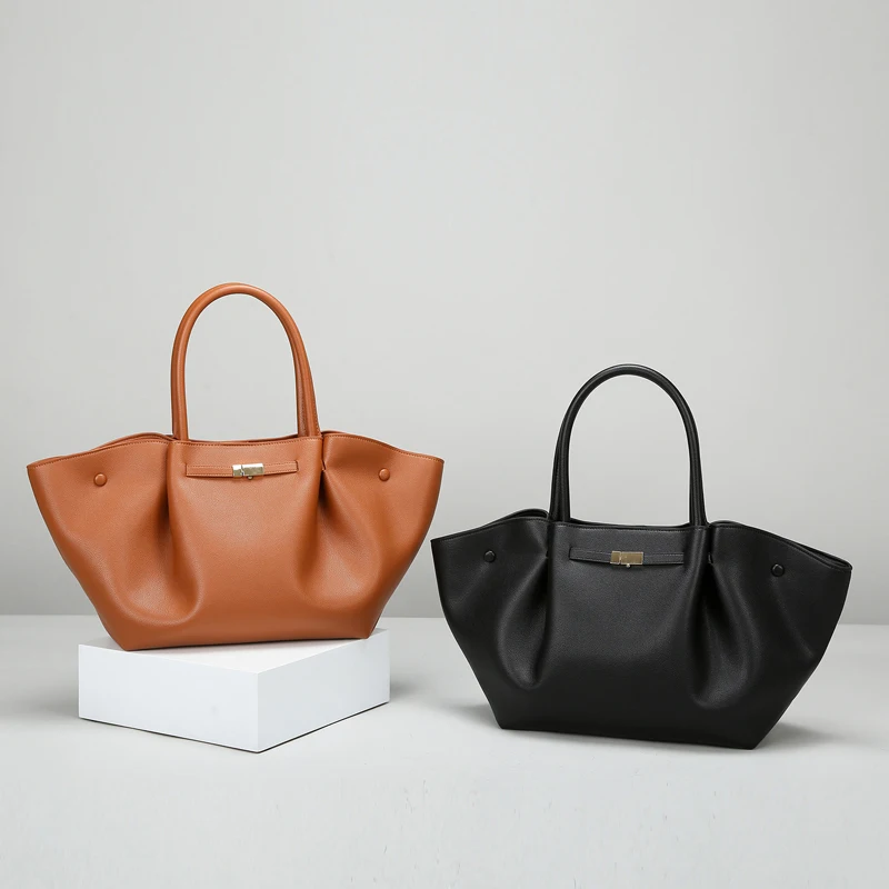 

Luxury Tote Bag for Women Trendy Large Capacity Designer Women's Shoulder Bag High Quality PU Leather Simple Ladies Handbag