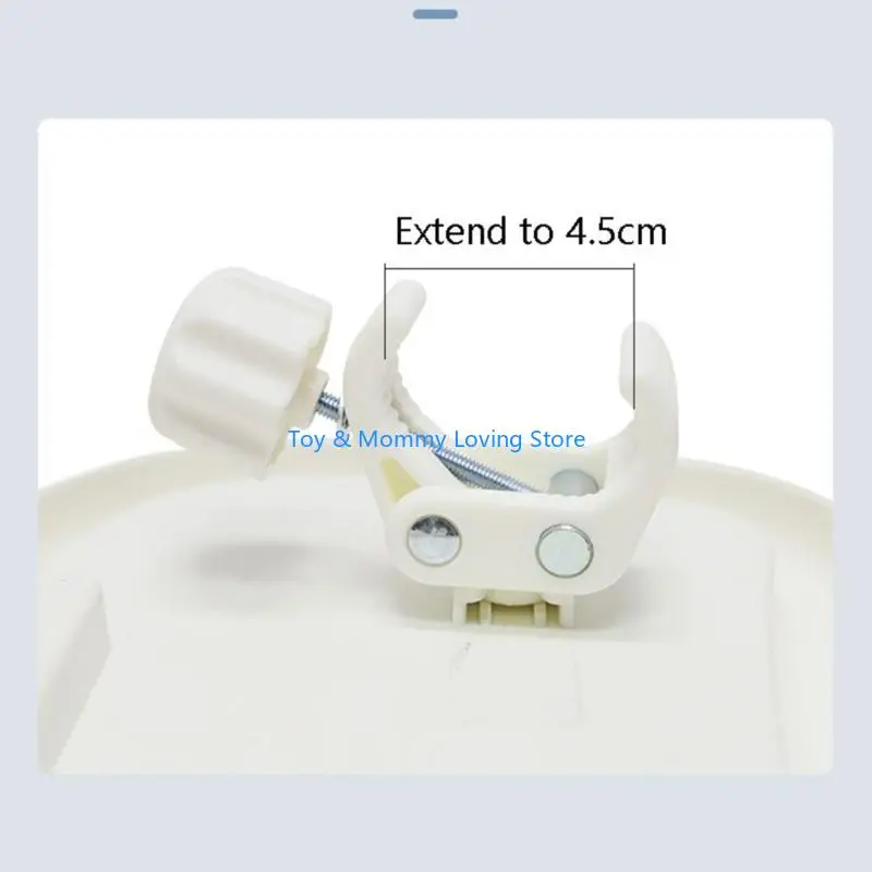 

Y1QF Поднос для закусок в коляске Поднос для закусок большой вместимости с держателем для бутылок ABS