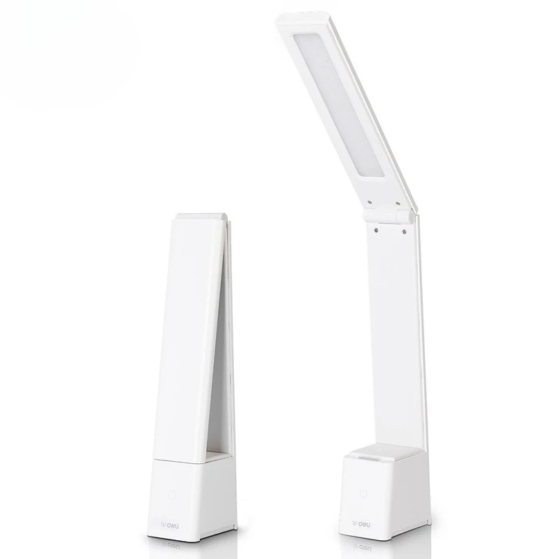 LED Desk Lamp Three Color Adjustable Infinite Dimming Office and Learning Rechargeable Desk Lamp