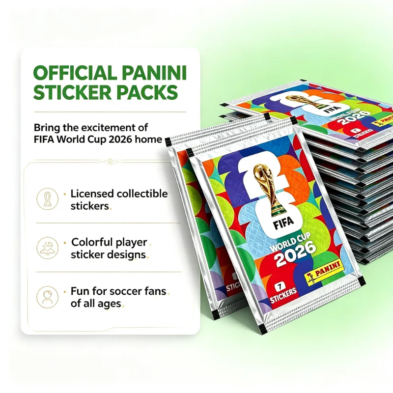Party Games Cards - Panini 2026 FIFA World Cup Licensed