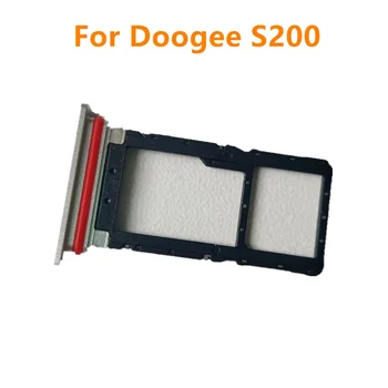 Para doogee s200 novo original cartão sim slot cartão tf bandeja titular adaptador substituição