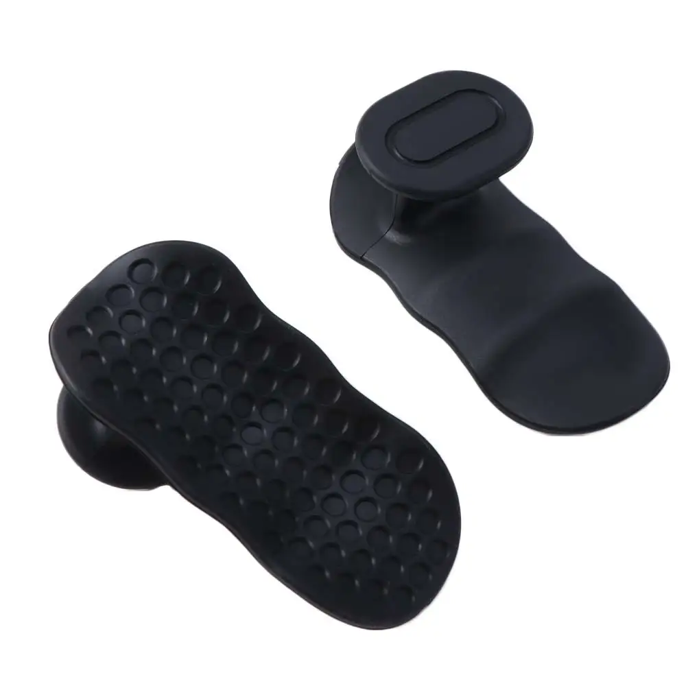 2Pcs Silicone Weight Lifting Grips Finger Exerciser Grip Strengthener Barbell Bar Pads Sturdy Lightweight Palm Gripper