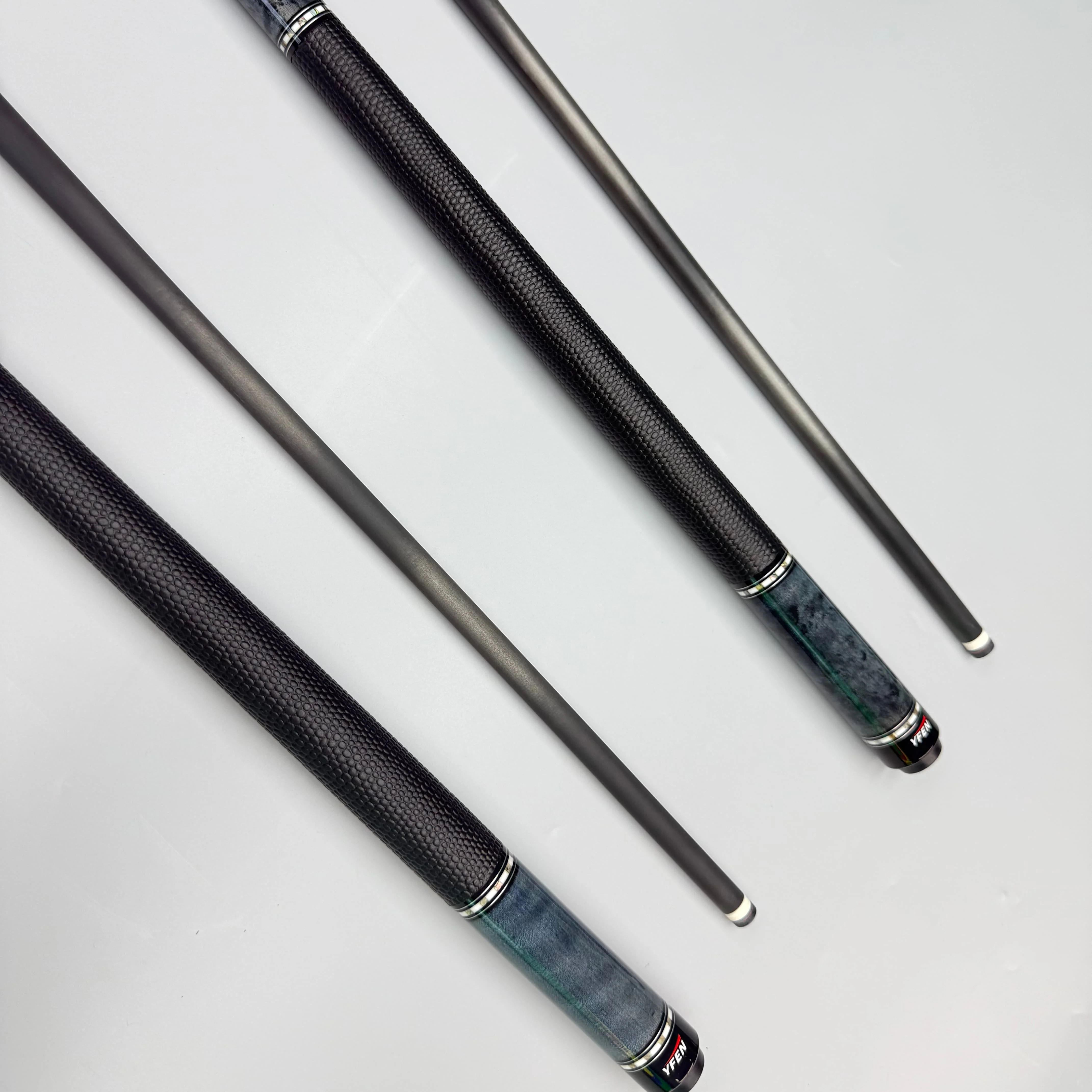 

STLF Yfen M14 High Quality Premium Pool Cue Stick Durable Full Carbon Billiards Cue with 12.5mm Tip Center Joint Cues