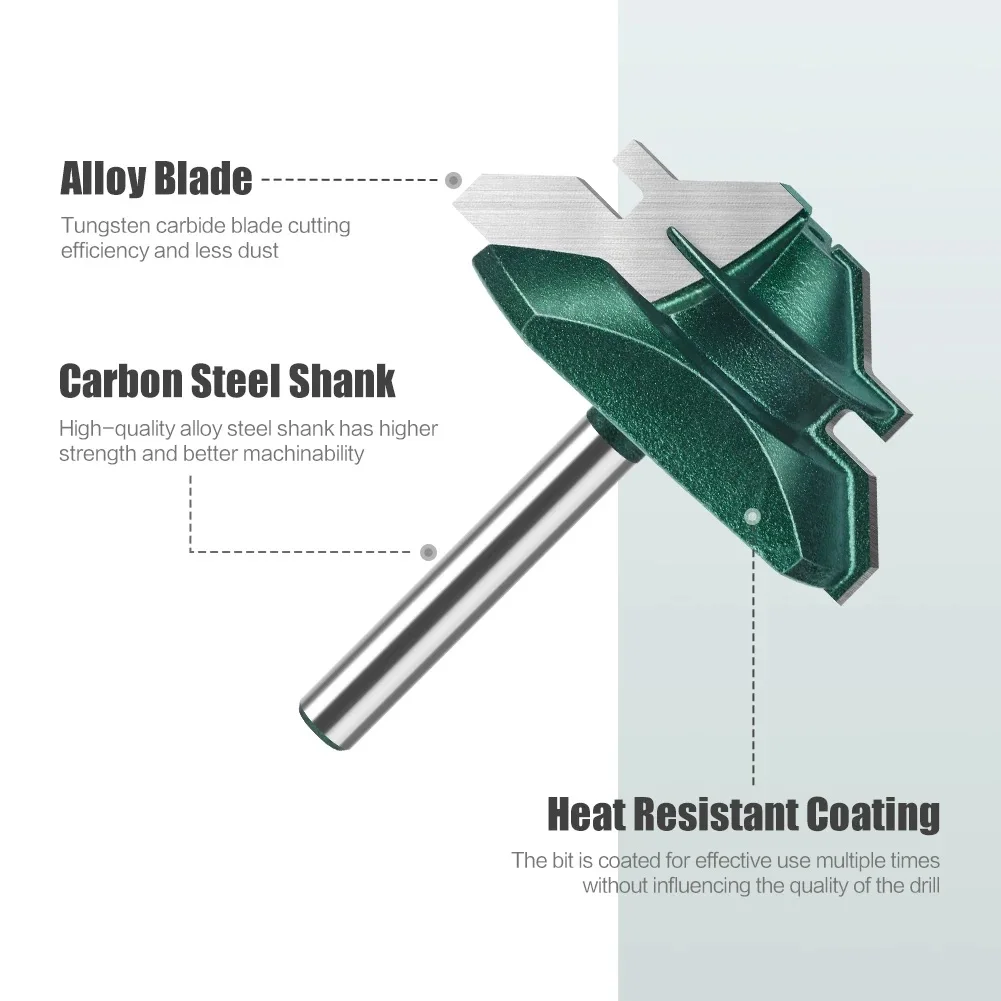 45 Degree Lock Miter Router Bit 1/4