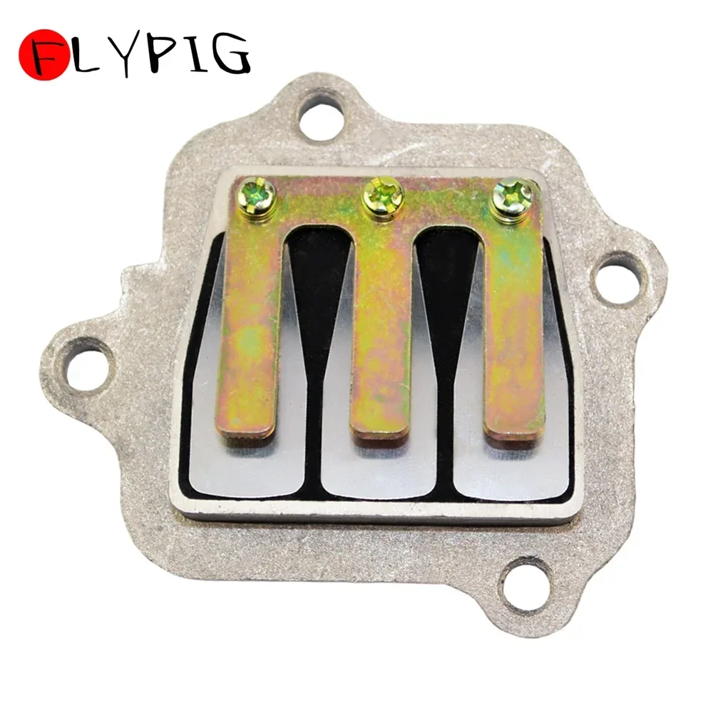 FLYPIG Reed Valve Assembly For Yamaha PW80 PW 80 PY80  Piwi PEEWEE 80 Motorcycle ATV Quad Dirt Bikes Parts