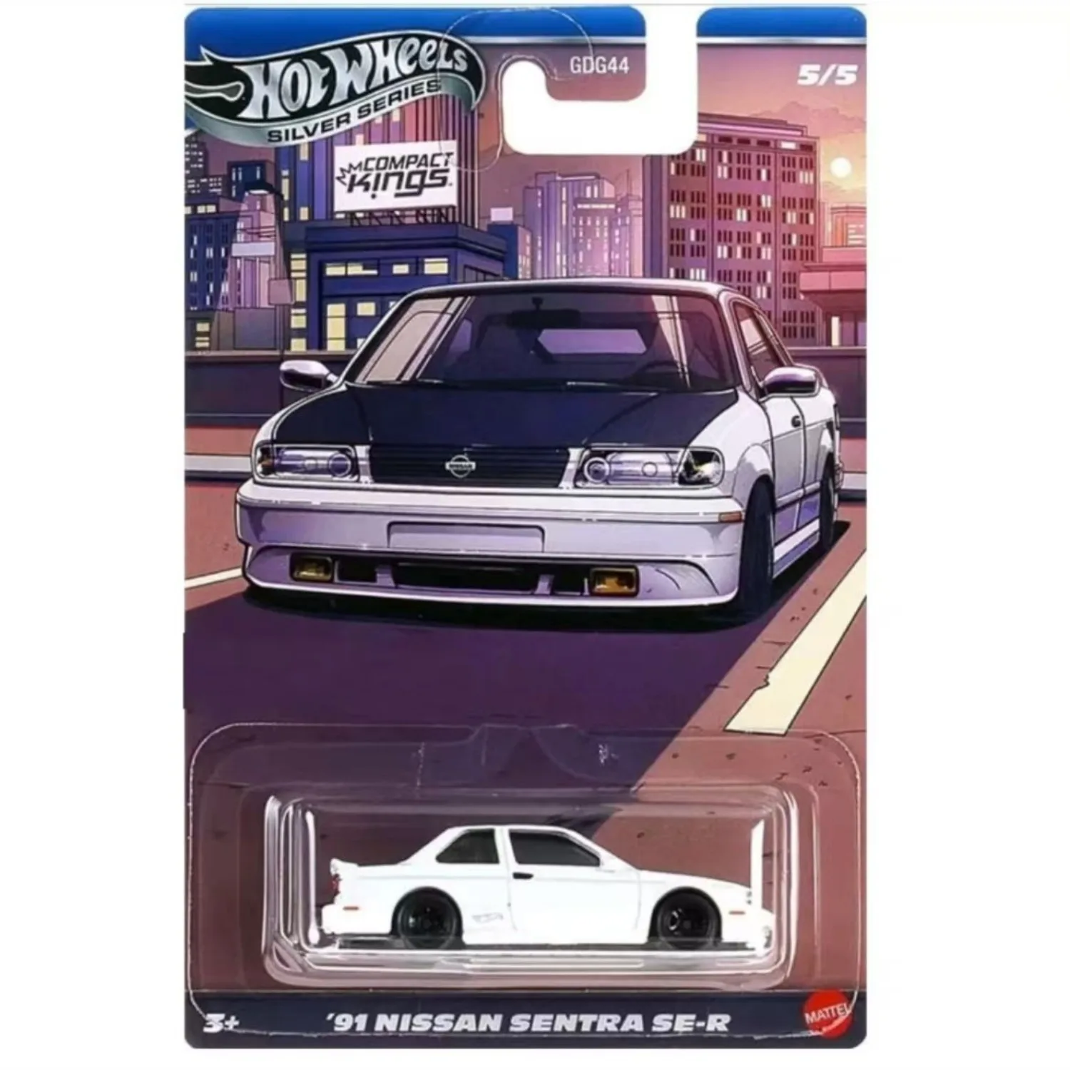 CASE A Original Hot Wheels Silver Series 1/64 Compact Kings Miniatures Car HotWheels Model Car Hoteelws Car Hotweheels GDG44