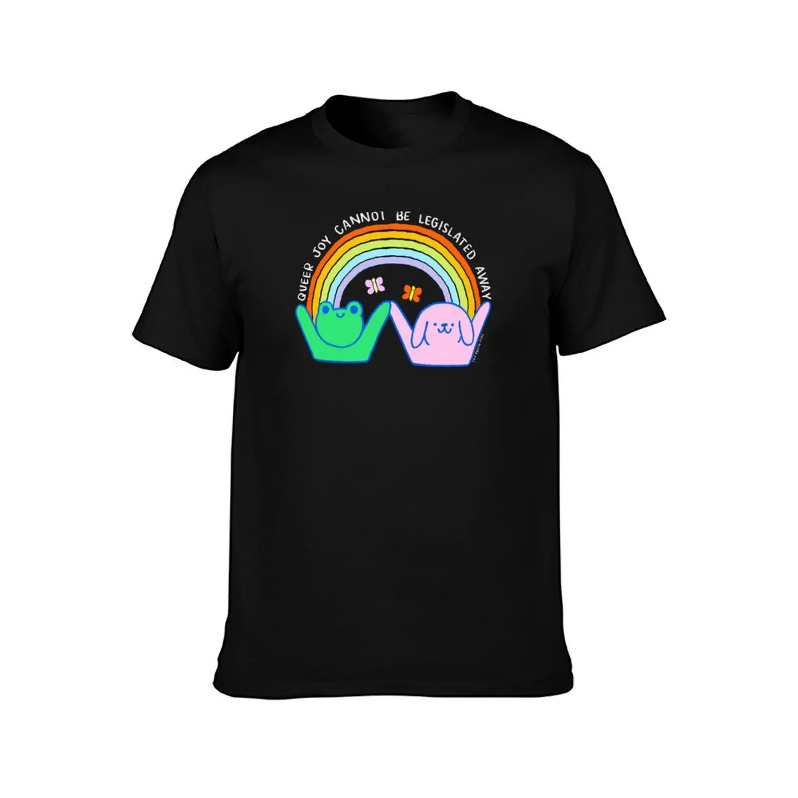 Queer Joy Cannot Be Legislated Away - The Peach Fuzz T-Shirt Summer Casual Cotton Tee Oversized Streetwear Tops 100% Cotton