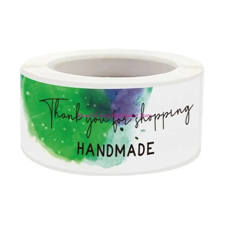 

120Pcs/Roll Thank You Labels Sticker for Small Business and Gift Packaging