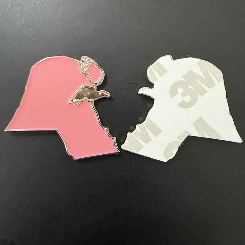 Kuwait Mobile Phone 3M Sticker Badge Metal Pin Broooches Pins