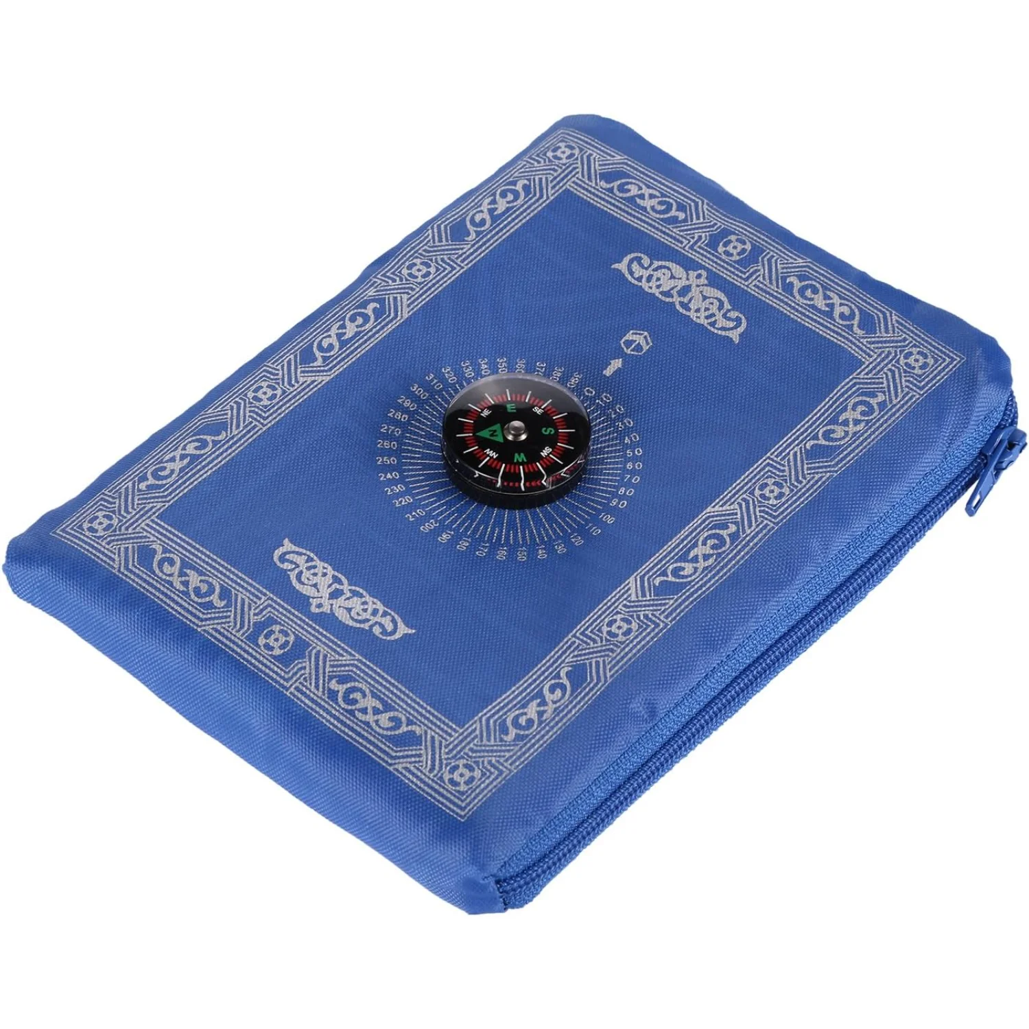 Portable Travel Prayer Mat with Compass, Waterproof Polyester Prayer Rug for Muslim Ramadan Gifts