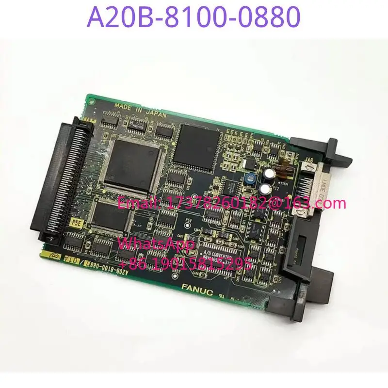 

Подержанная печатная плата FANUC A20B-8100-0880 A20B 8100 0880, протестирована в порядке.