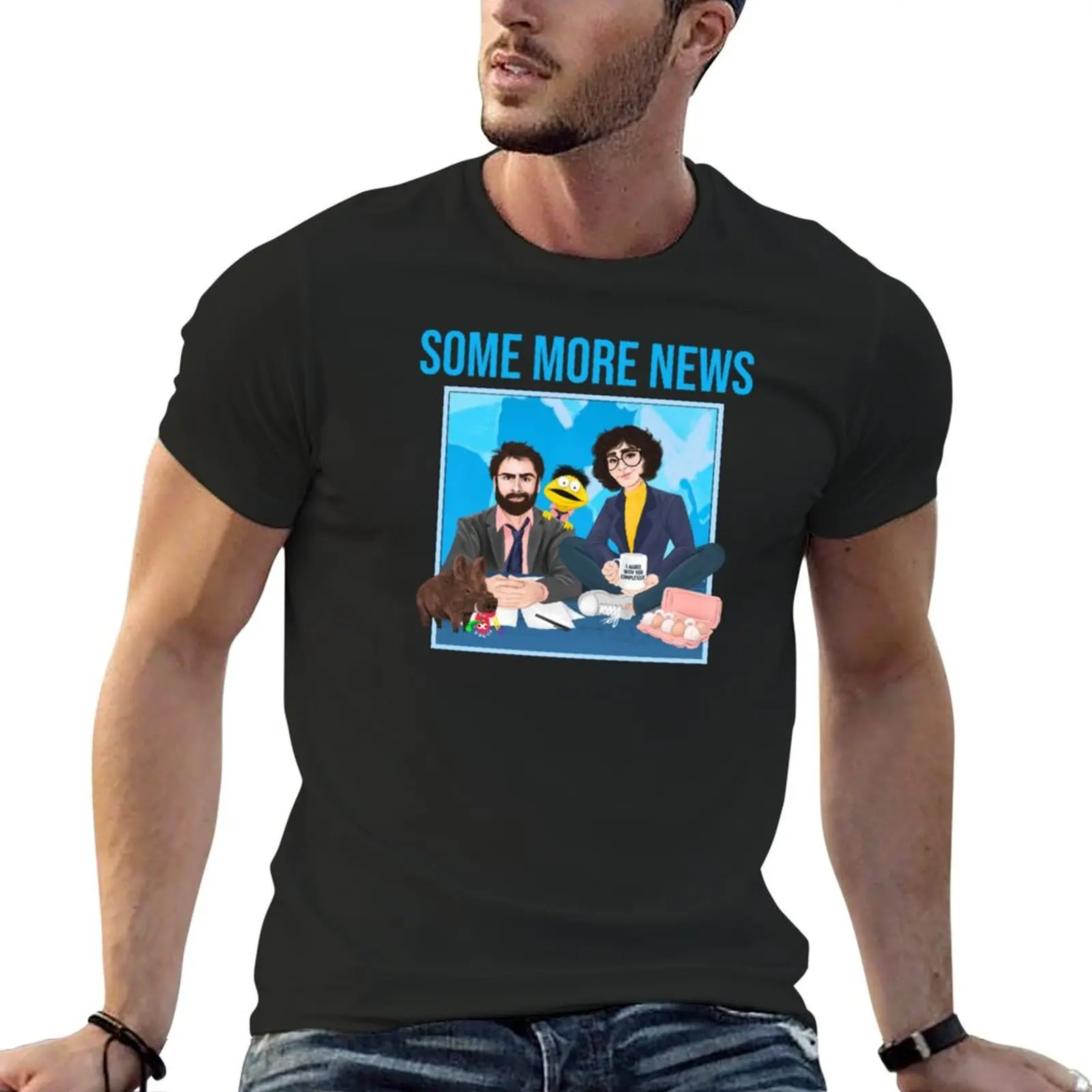 

Some More News T-Shirt sublime Blouse mens workout shirts