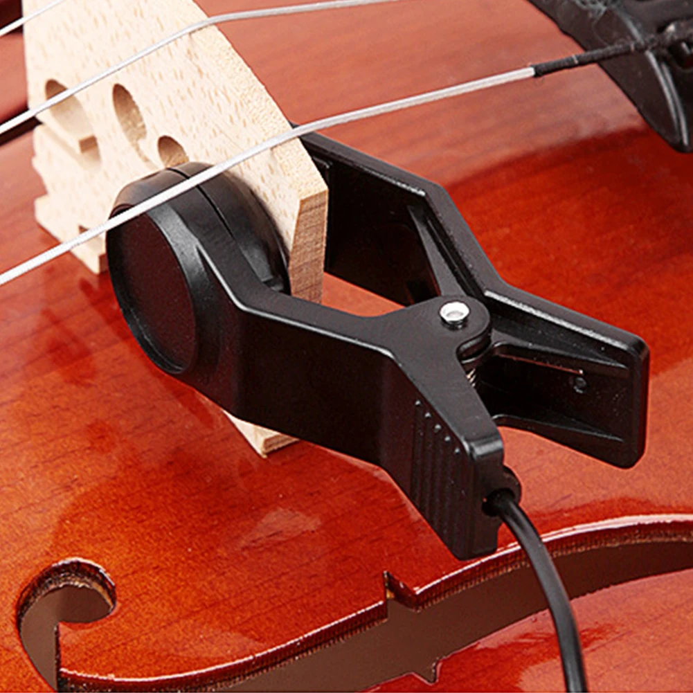 كليب على لاقط الغيتار الصوتية لاقط 6.35 مللي متر الغيتار لاقط موالف مكبر للصوت 0.9 متر كابل التوصيل الغيتار الملحقات #1