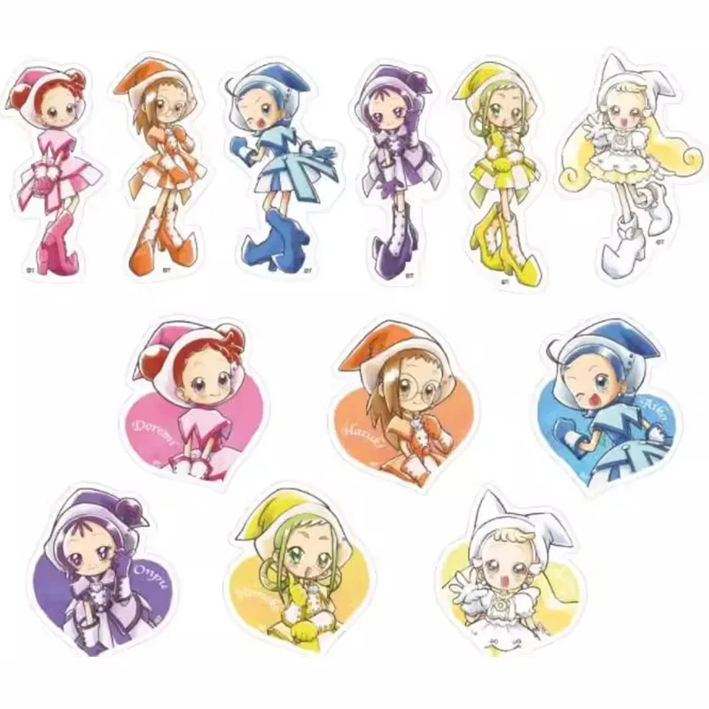 

Game Magical Ojamajo Doremi Acrylic Stand Figure Doll Anime Hazuki Hana Onpu Aiko Momoko Keychain Keyring Pendant for Gift