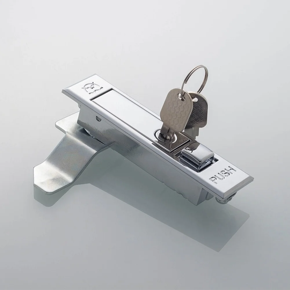 1pc Industrial Handle Lock For Electrical Cabinet Door Left Right Modern Style Lock Easy Installation